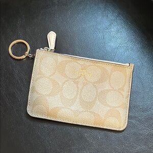 Coach Gold Card Pouch